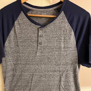 Grey and Blue Old Navy Shirt